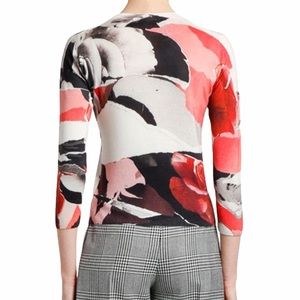 💕🖤Alexander McQueen🖤💕 Torn Rose Long Sweater